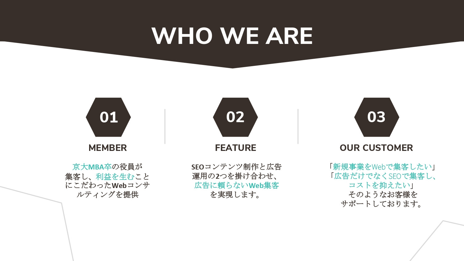 株式会社NIBAL - 株式会社NIBAL会社紹介資料 - {(1 + 1)}ページ目