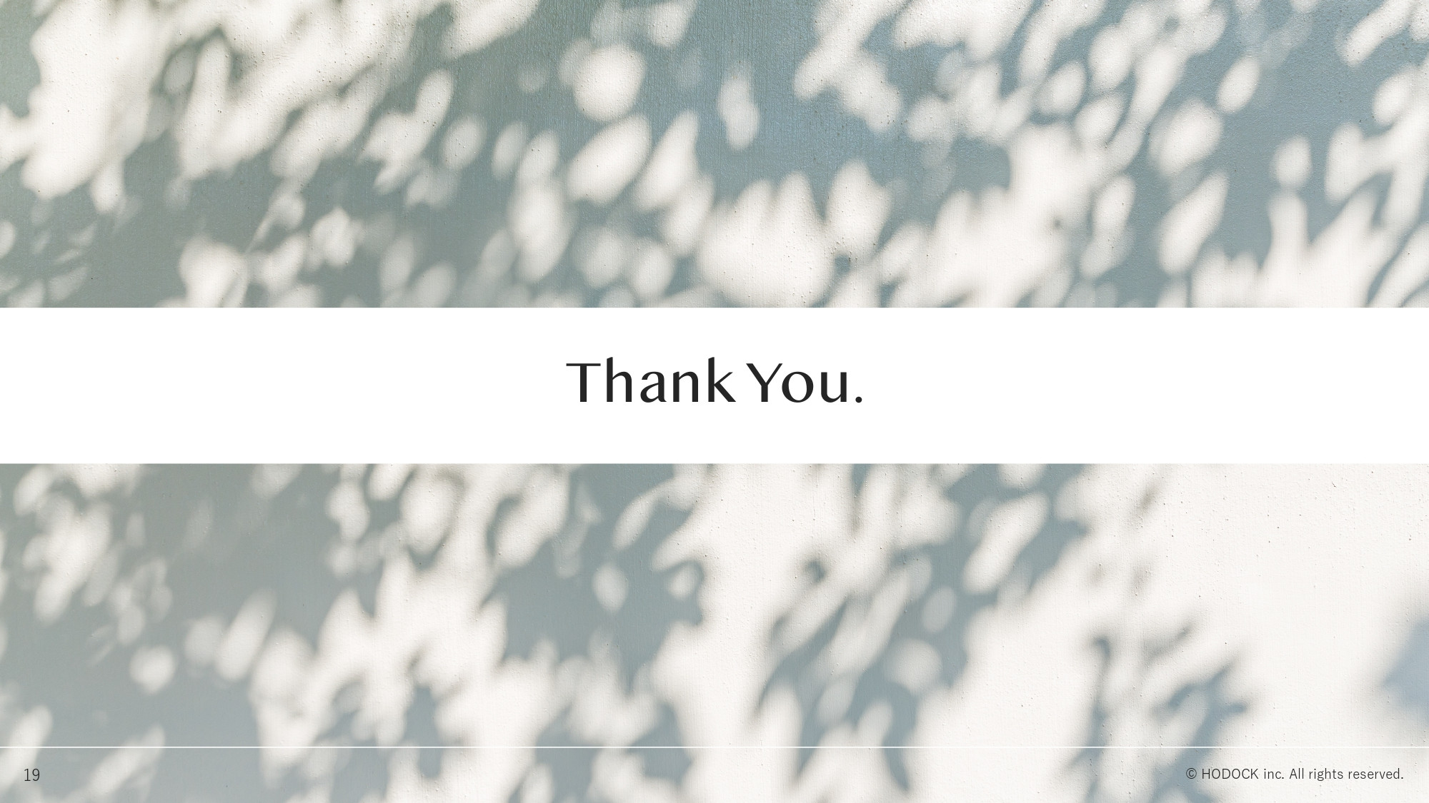 HODOCK Inc.｜ホドック株式会社 - 会社紹介 - {(14 + 1)}ページ目