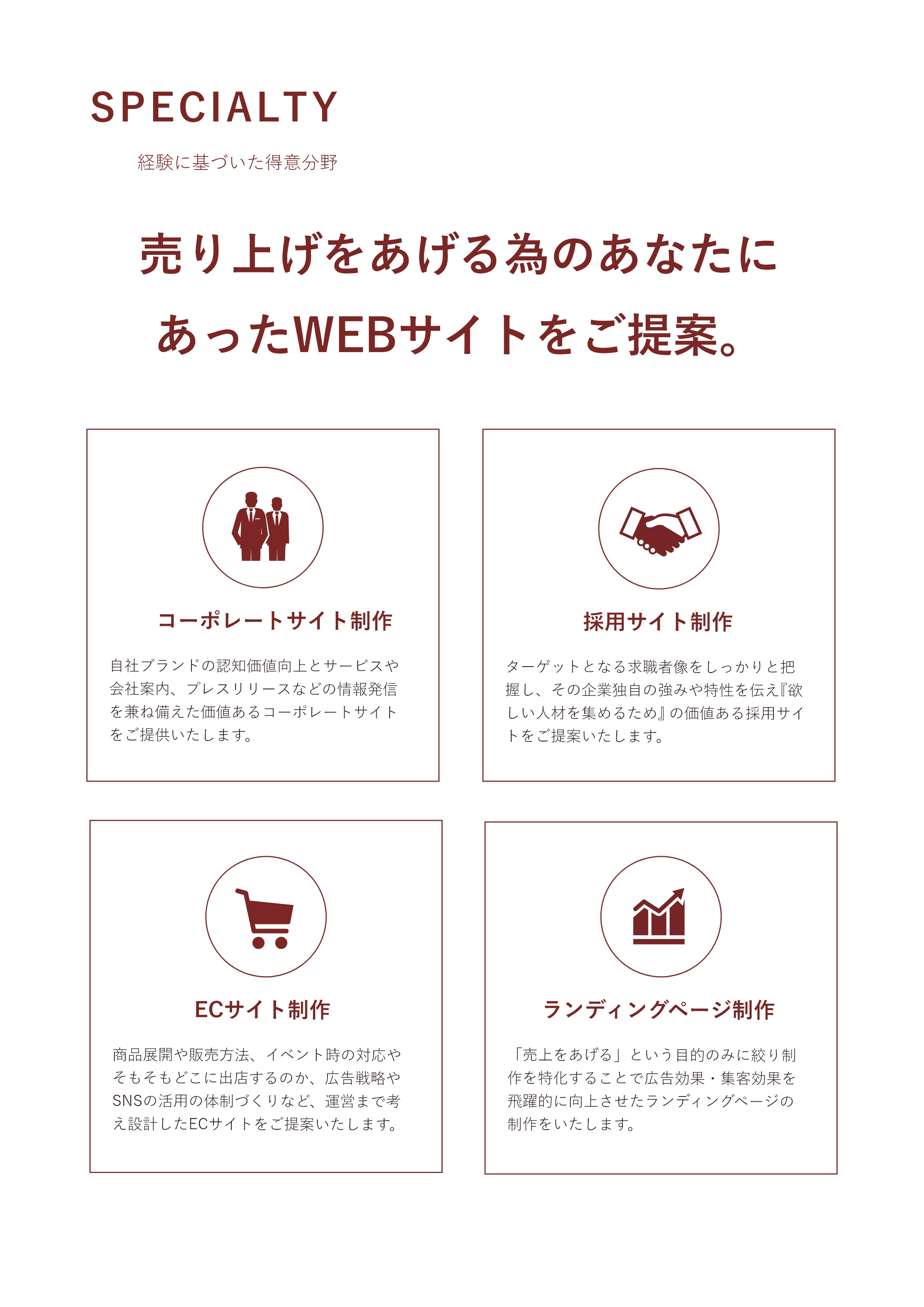 株式会社みやあじよ - 会社案内・制作実績 - {(3 + 1)}ページ目