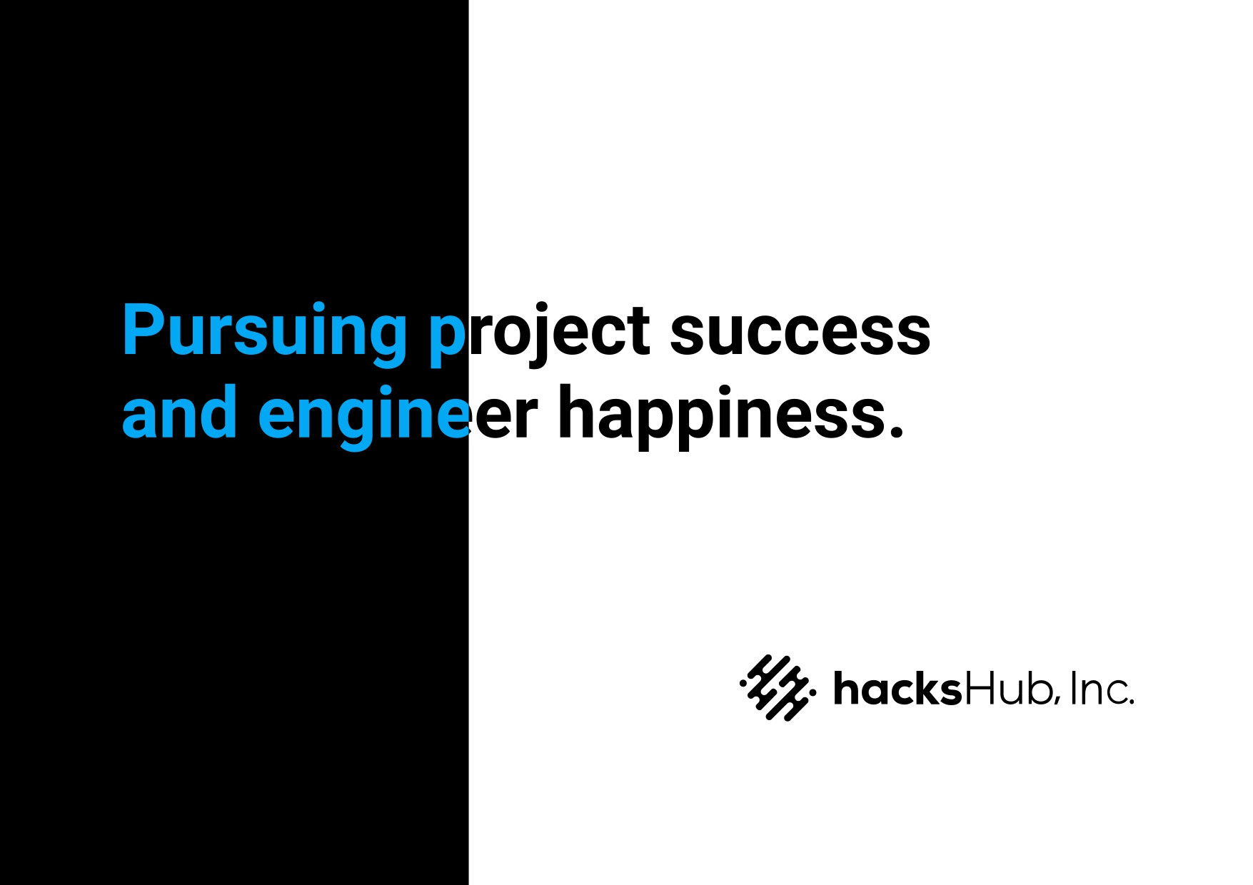 ハックスハブ株式会社 - hacksHub株式会社の資料 - {(0 + 1)}ページ目