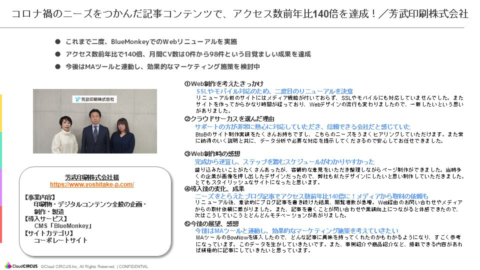 クラウドサーカス株式会社 - Web制作サービス概要資料 - {(28 + 1)}ページ目