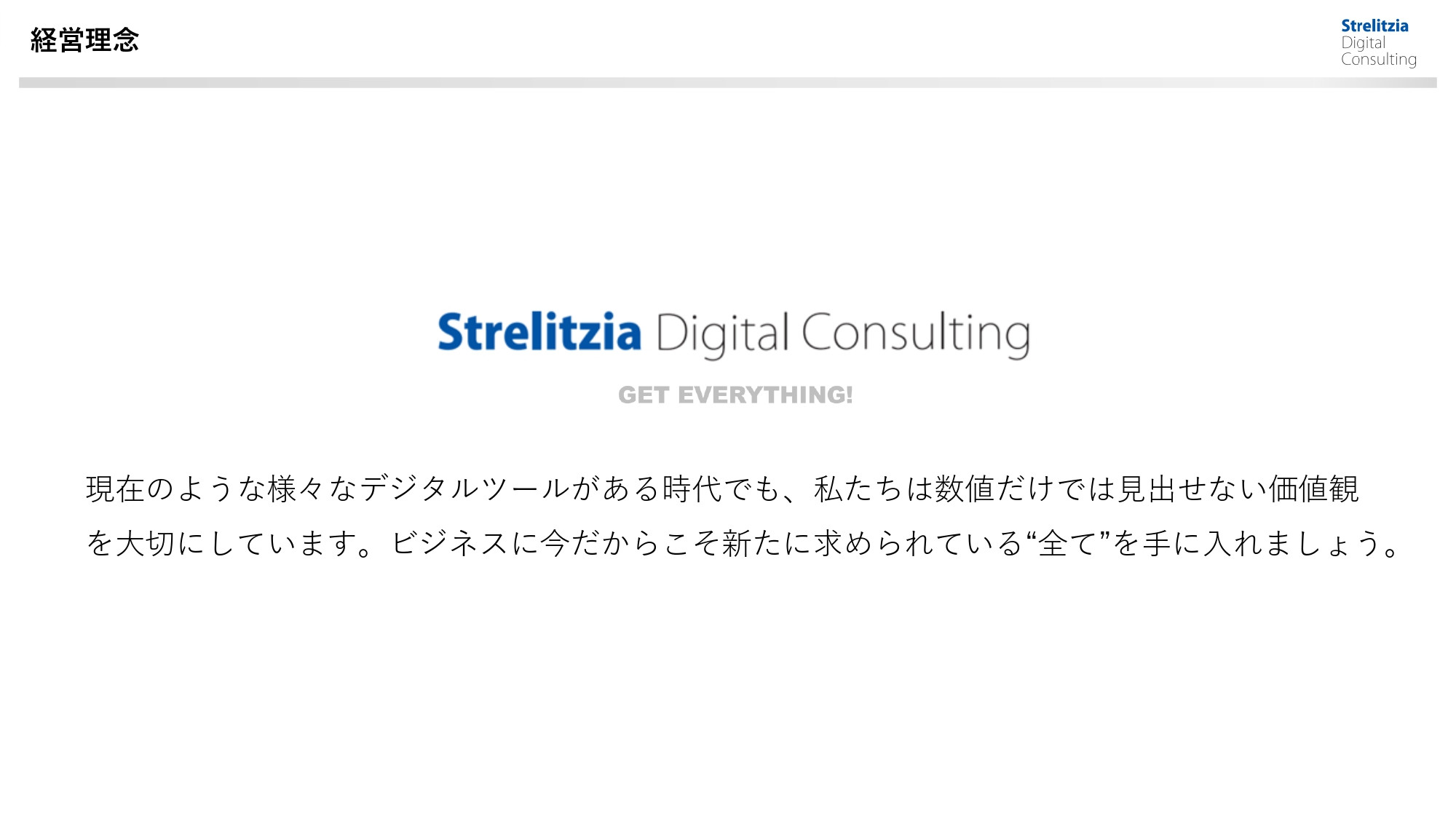 ストレリチアデジタルコンサルティング合同会社 - 制作実績資料 - {(1 + 1)}ページ目