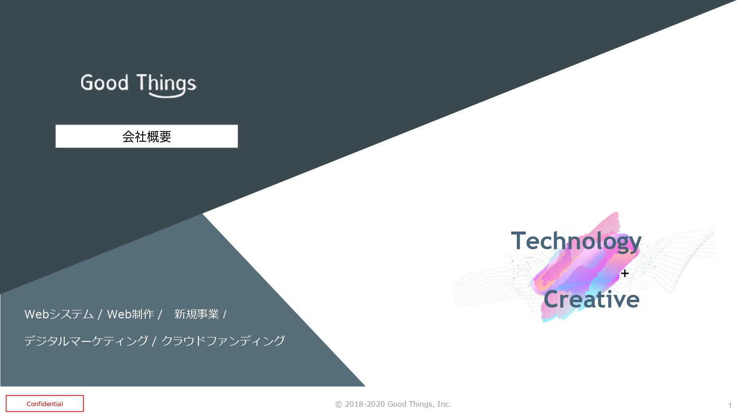 Good Things合同会社 - 会社案内（事例あり） - {(0 + 1)}ページ目