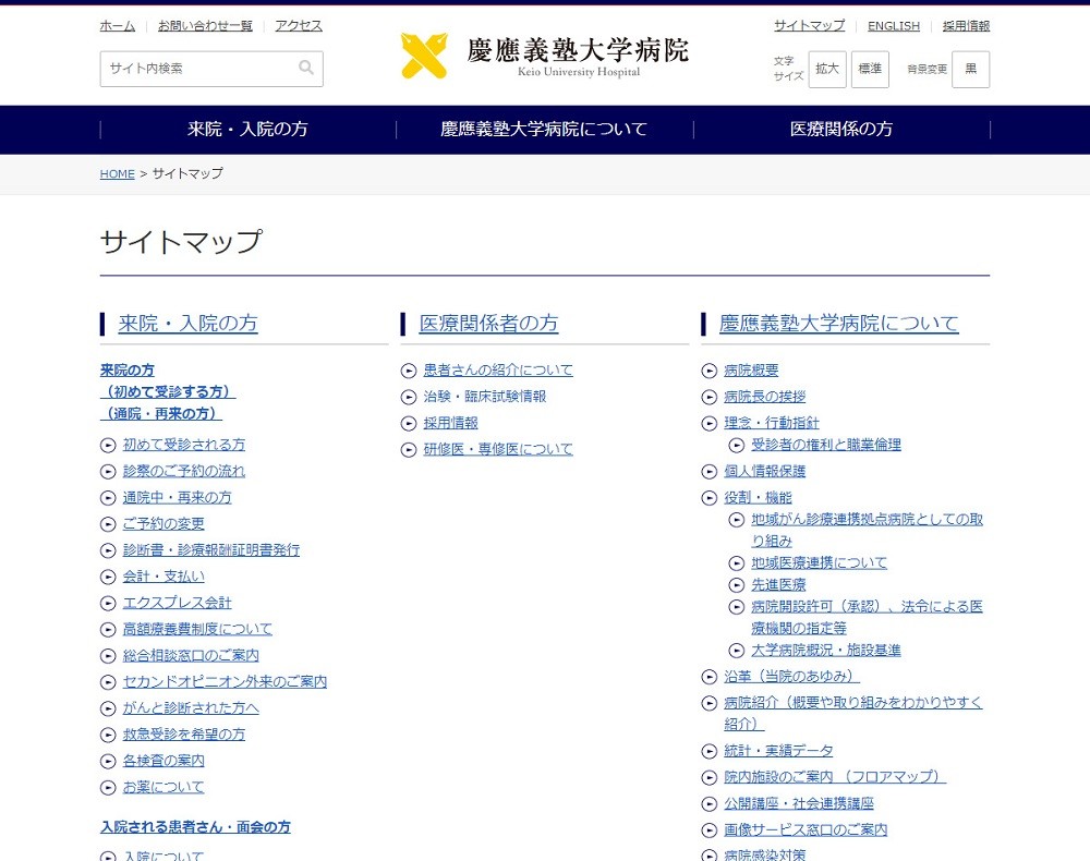 サイト マップ