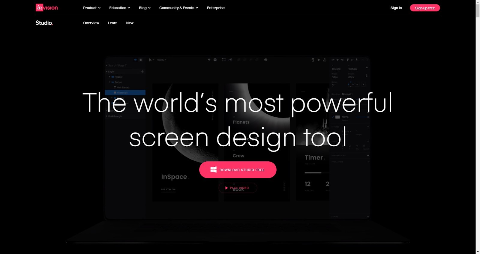 InVision Studio